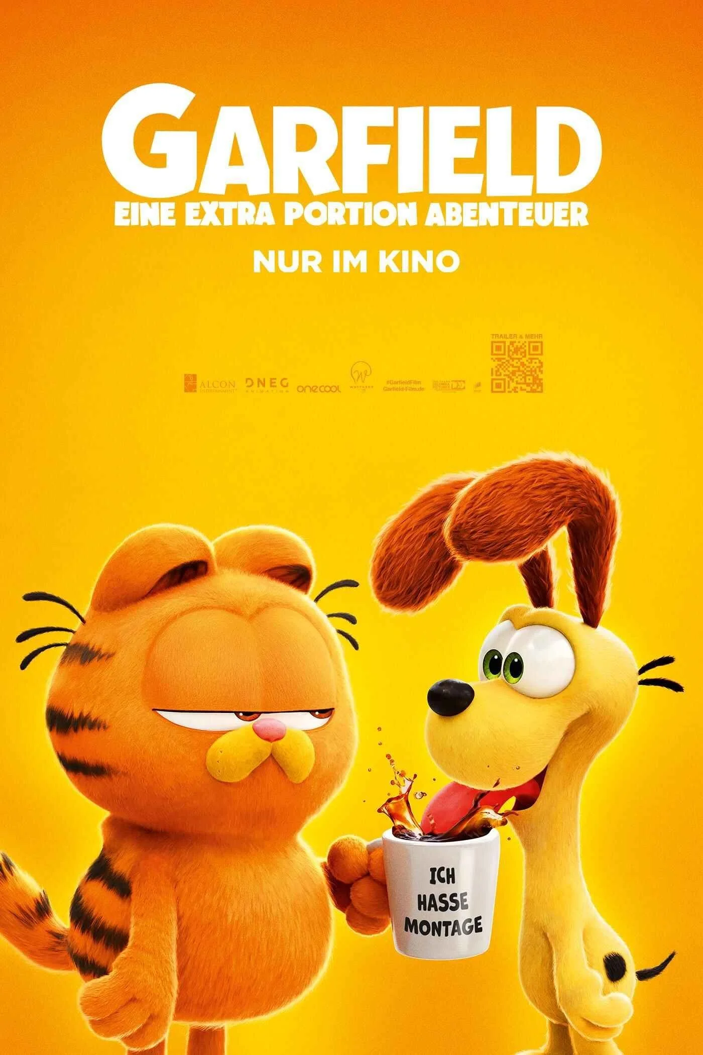 The Garfield Movie (2024) - Stream Animation movies with ATLAS IPTV PRO IPTV service